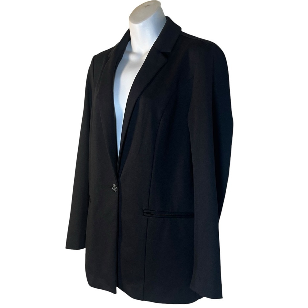 Nine West Ponte Knit Single-button blazer size M - Picture 1 of 13